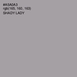 #A5A0A3 - Shady Lady Color Image